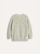 Kids Green Fox Knitted Jumper